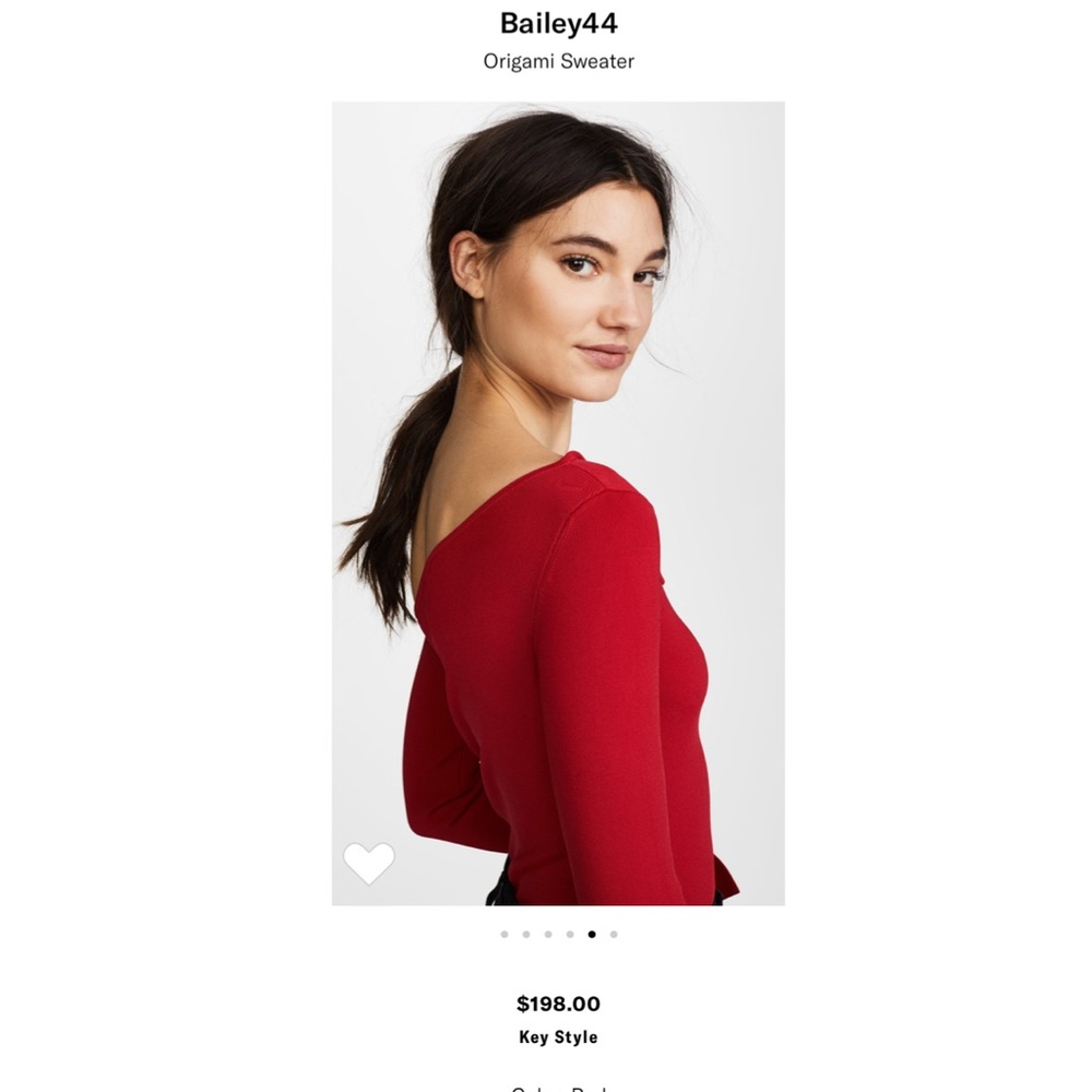 Bailey44 Origami Sweater